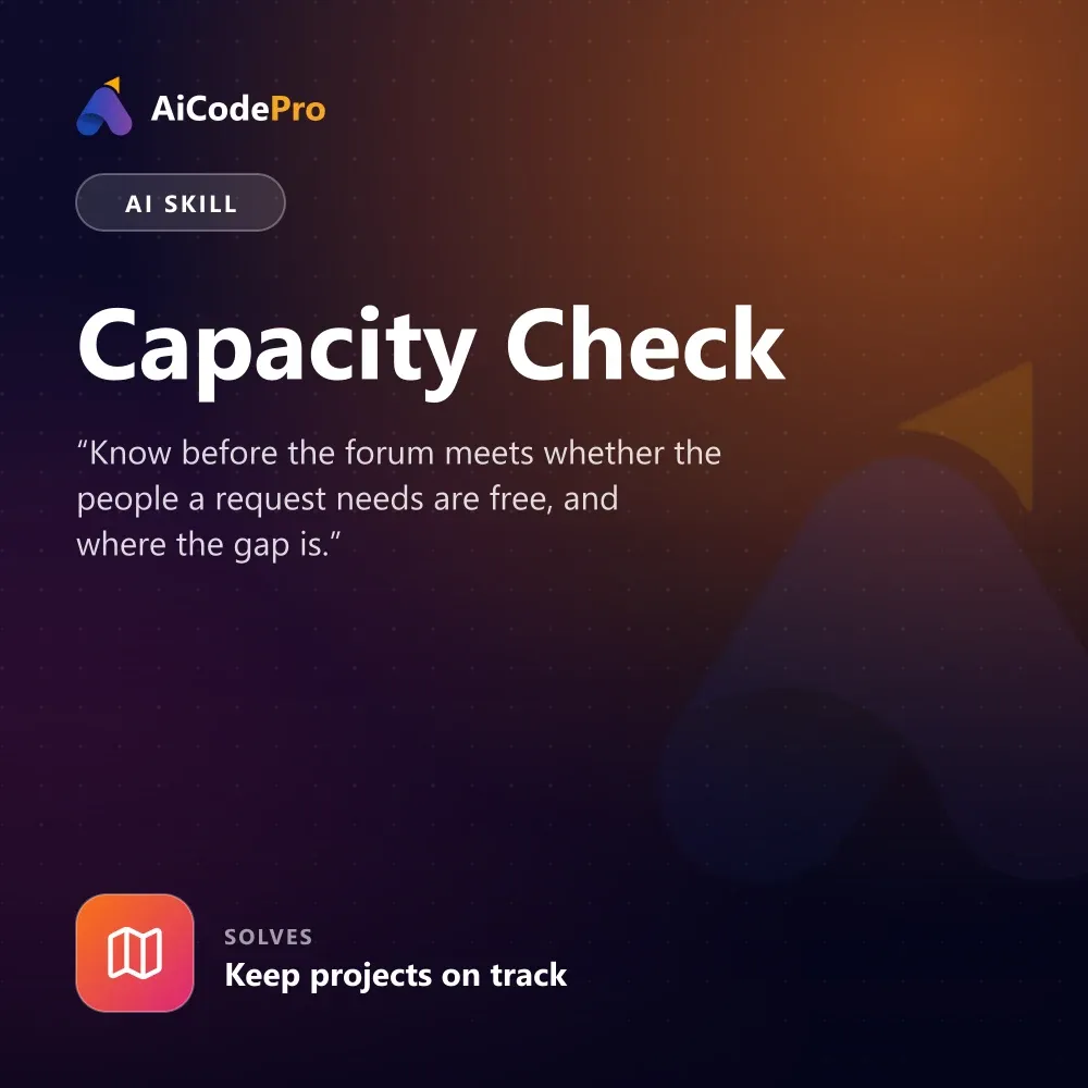 Capacity Check Skill