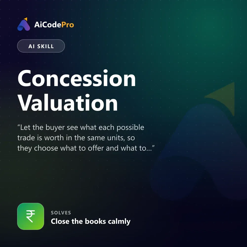 Concession Valuation Skill