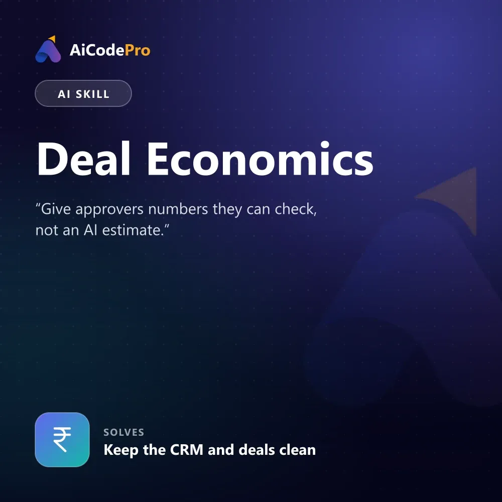 Deal Economics Skill