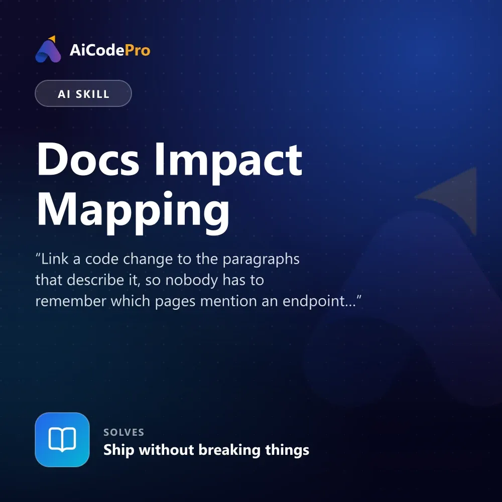 Docs Impact Mapping Skill