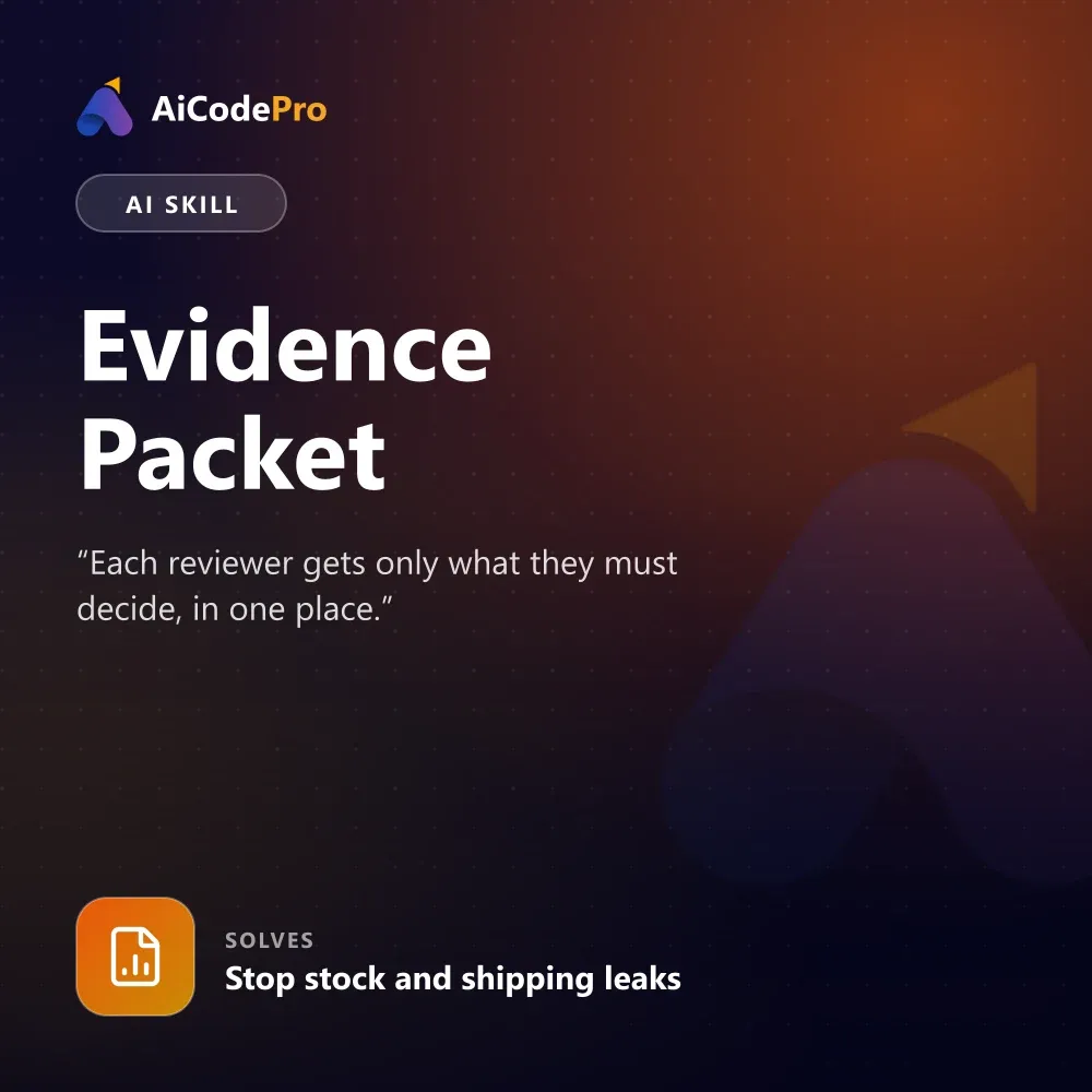 Evidence Packet Skill