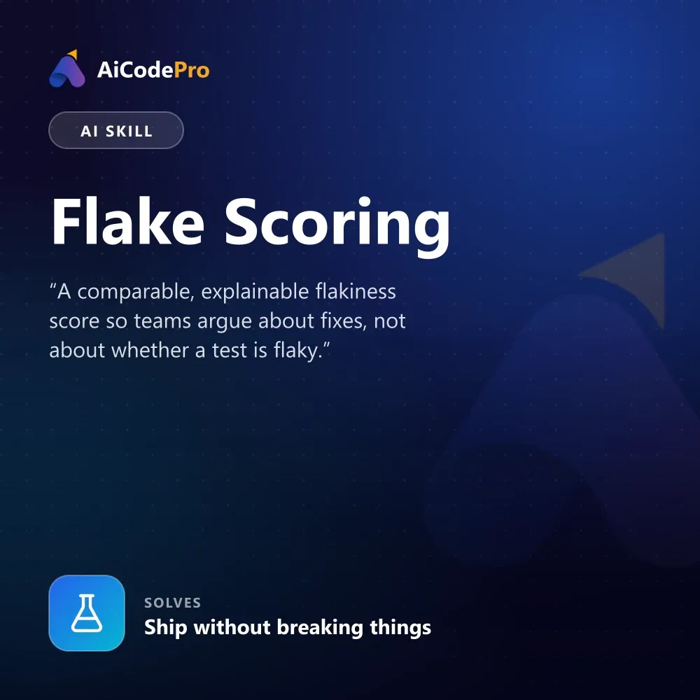 Flake Scoring Skill