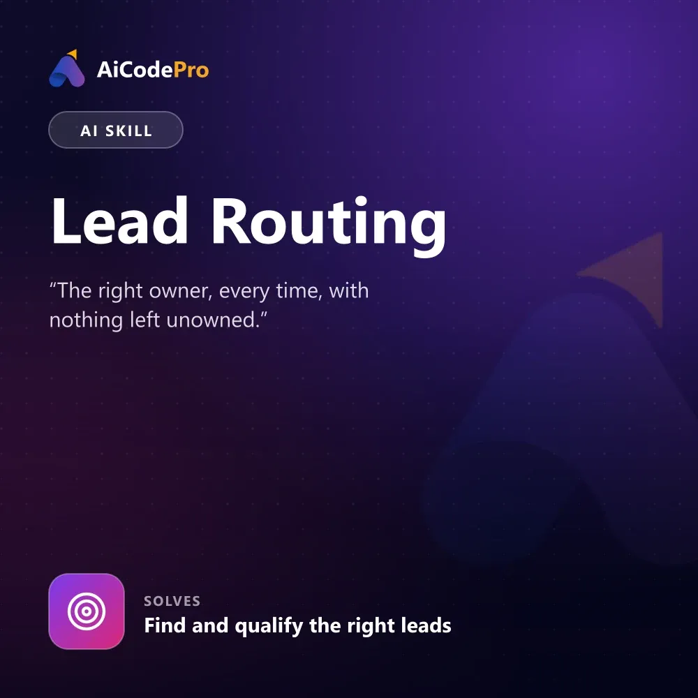 Lead Routing Skill