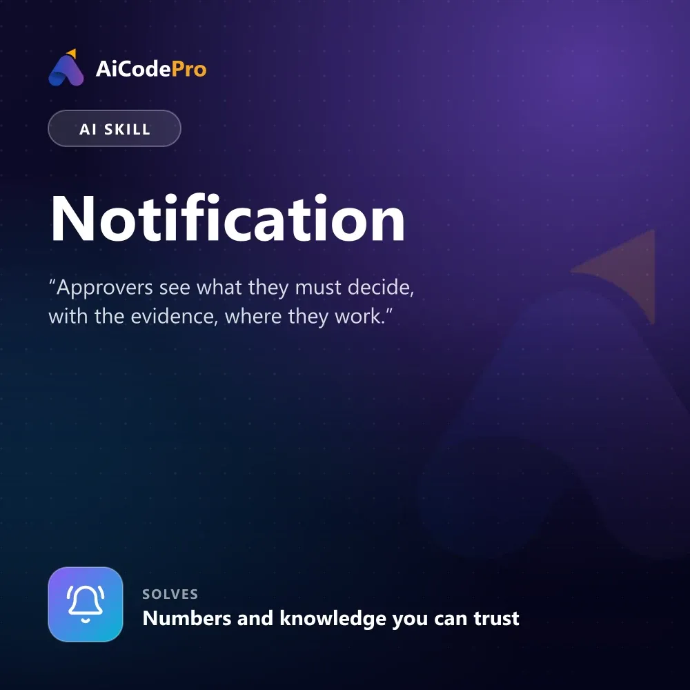 Notification Skill