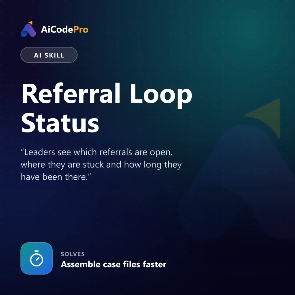 Referral Loop Status Skill
