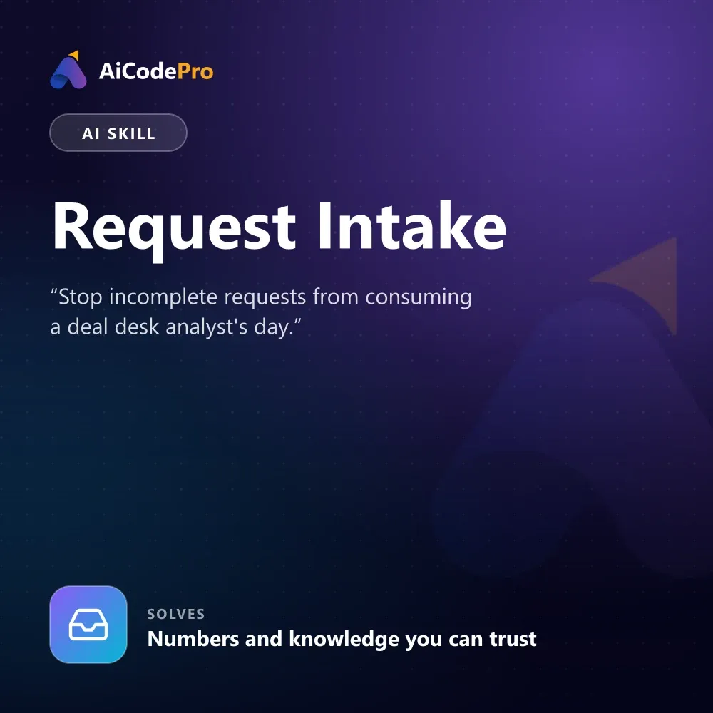 Request Intake Skill