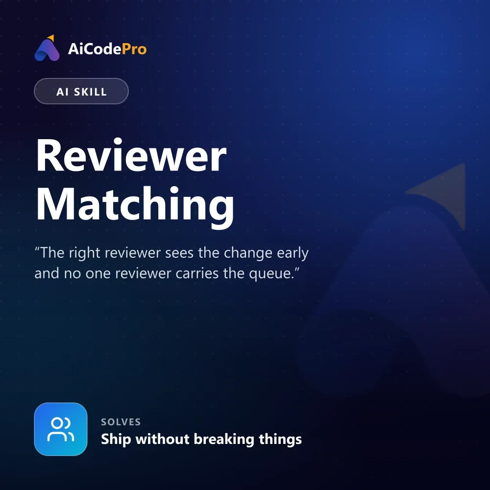 Reviewer Matching Skill