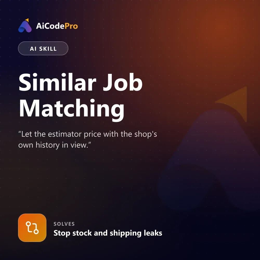 Similar Job Matching Skill