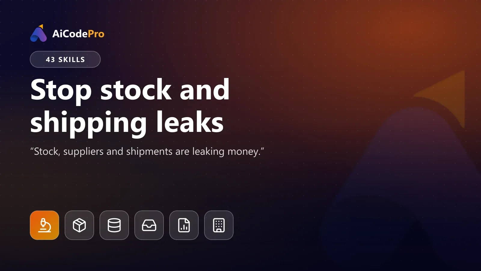 Stop stock and shipping leaks