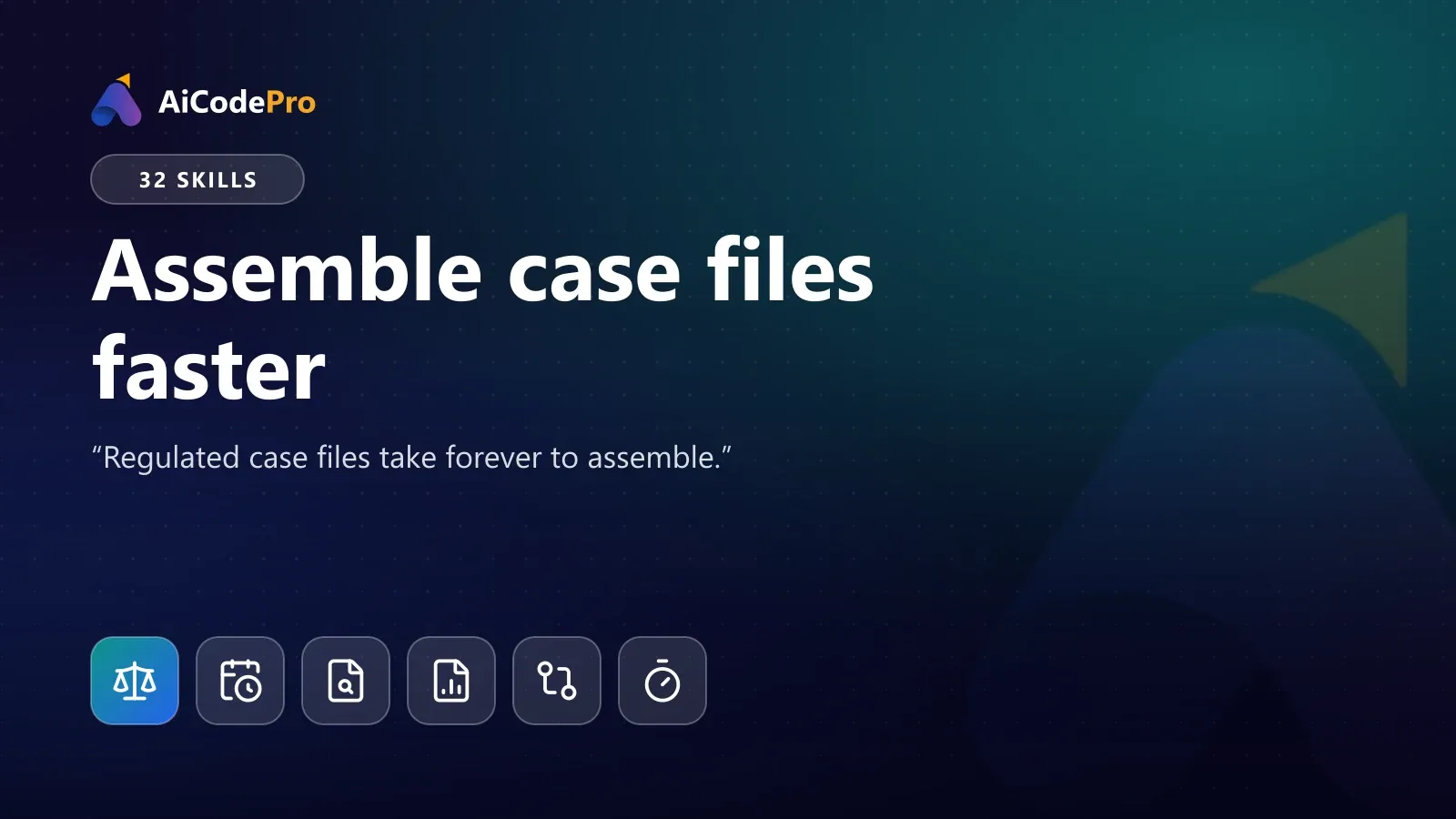 Assemble case files faster