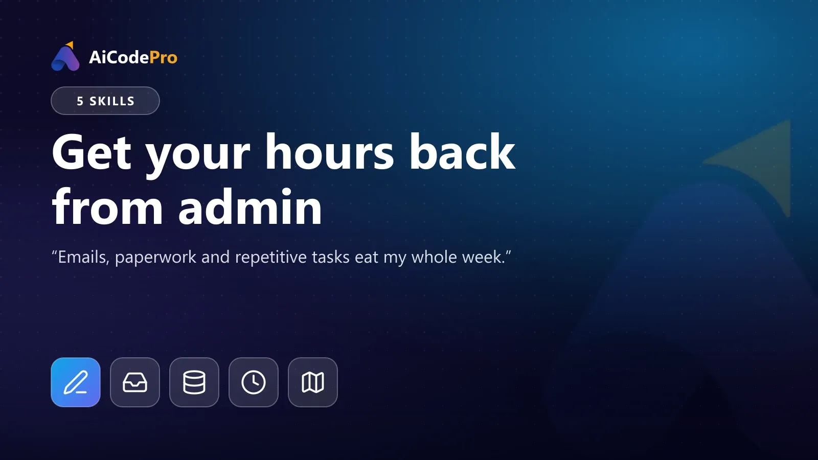 Get your hours back from admin
